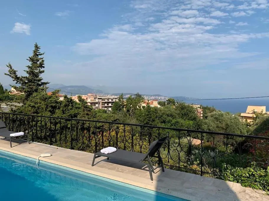 Villa Sofana Space Serenity Sea View Swimming Pool Nice